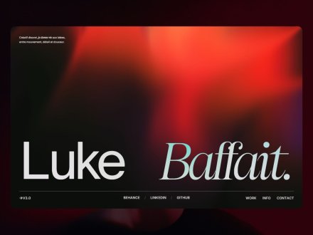 Luke Baffait // Best storytelling website