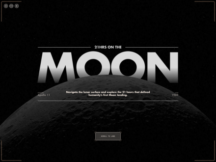 Moon // Best storytelling website